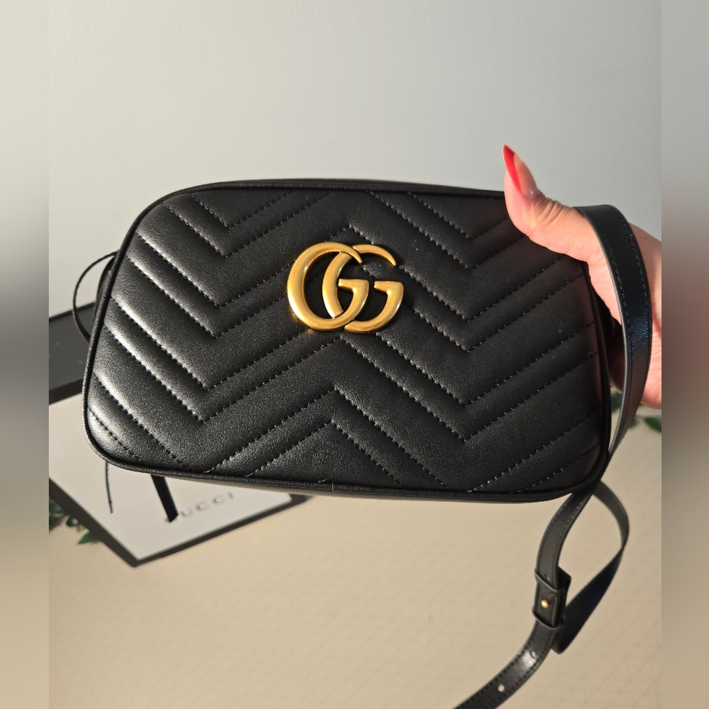 Gucci GG Marmont Crossbody Bag🖤